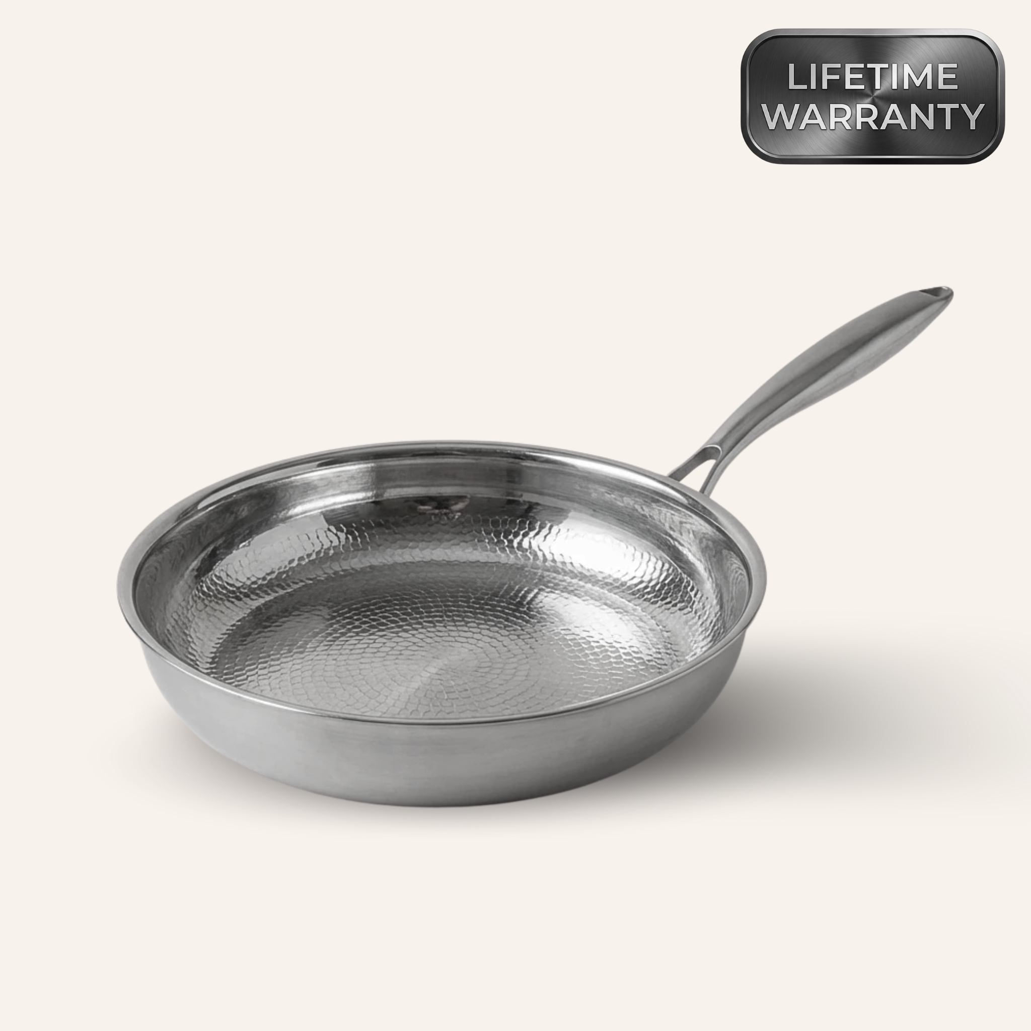 Titanium Hammered Pan